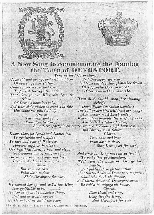 A-Song-For-Devonport-1824